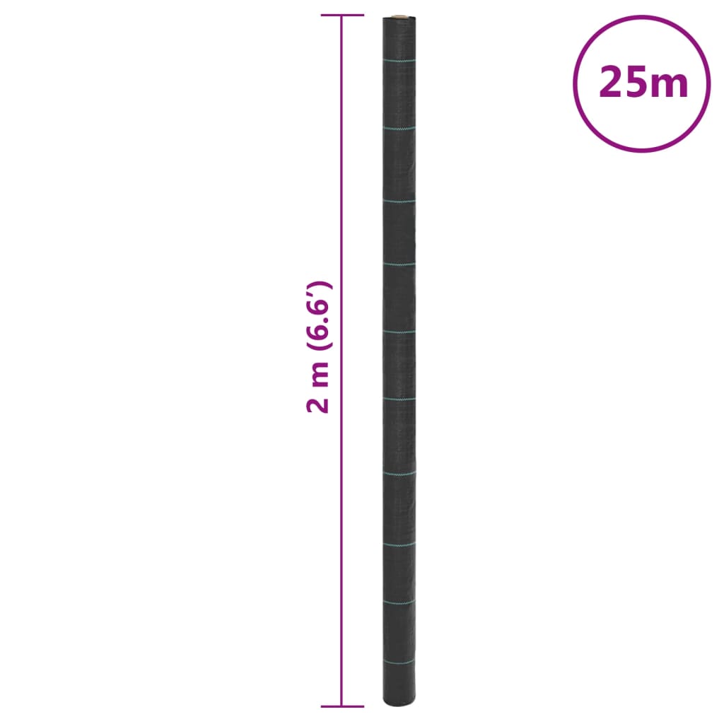 Opna protiv korova crni 2 x 25 m PP