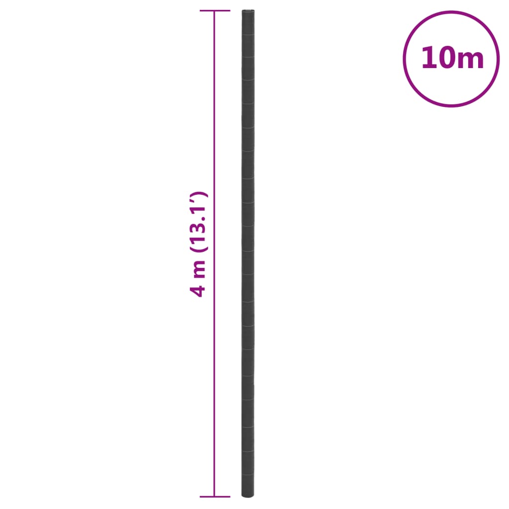 Opna protiv korova crni 4 x 10 m PP