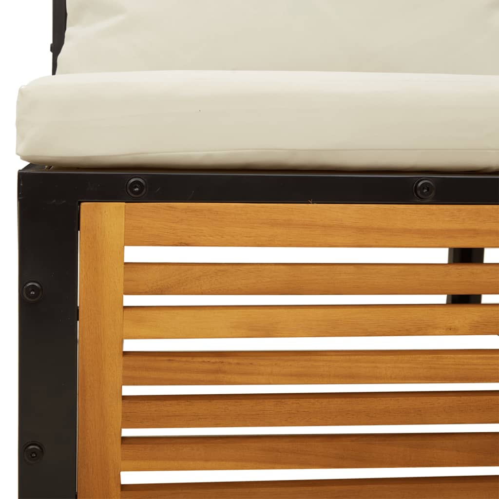 6-dijelna set vrtnih sofa s jastucima masivno bagremovo drvo