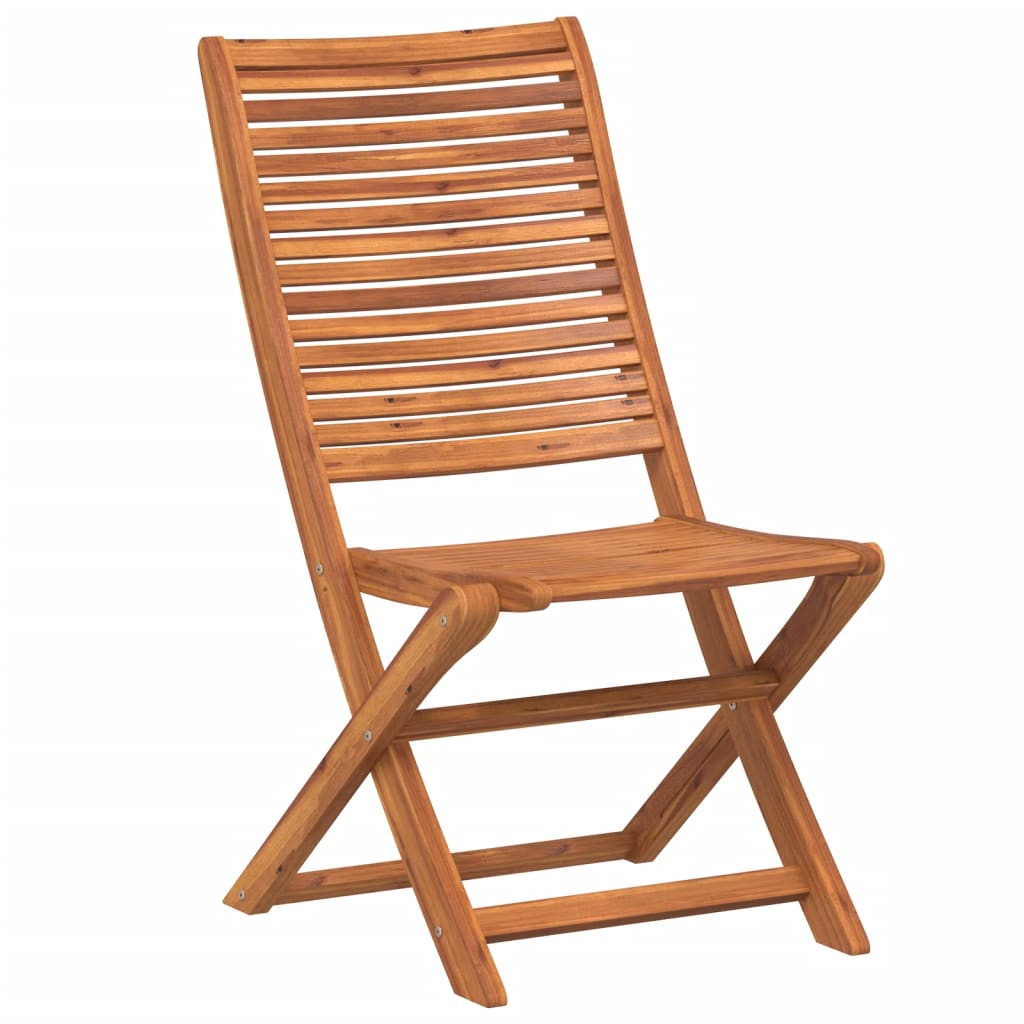 Sklopive vrtne stolice 6 kom 51x66x95 cm masivno drvo bagrema