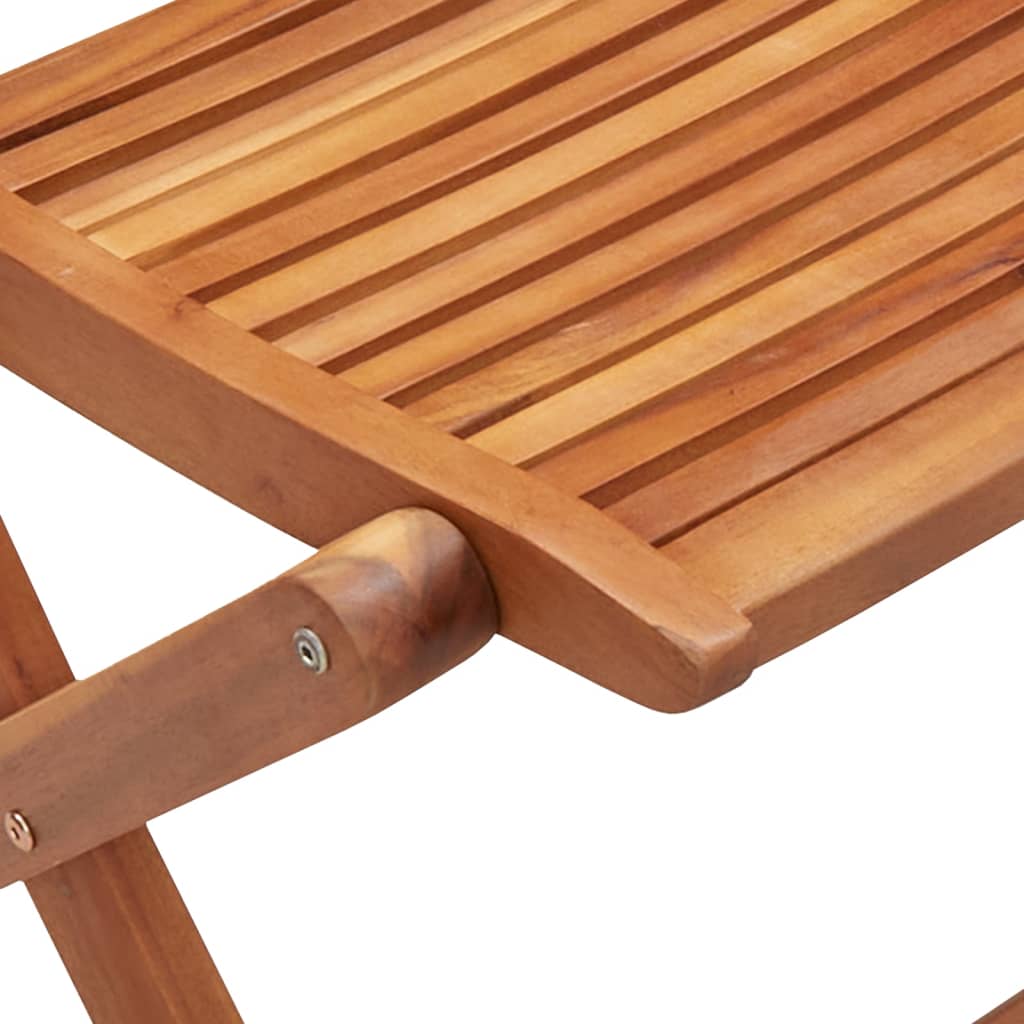 Sklopive vrtne stolice 6 kom 51x66x95 cm masivno drvo bagrema