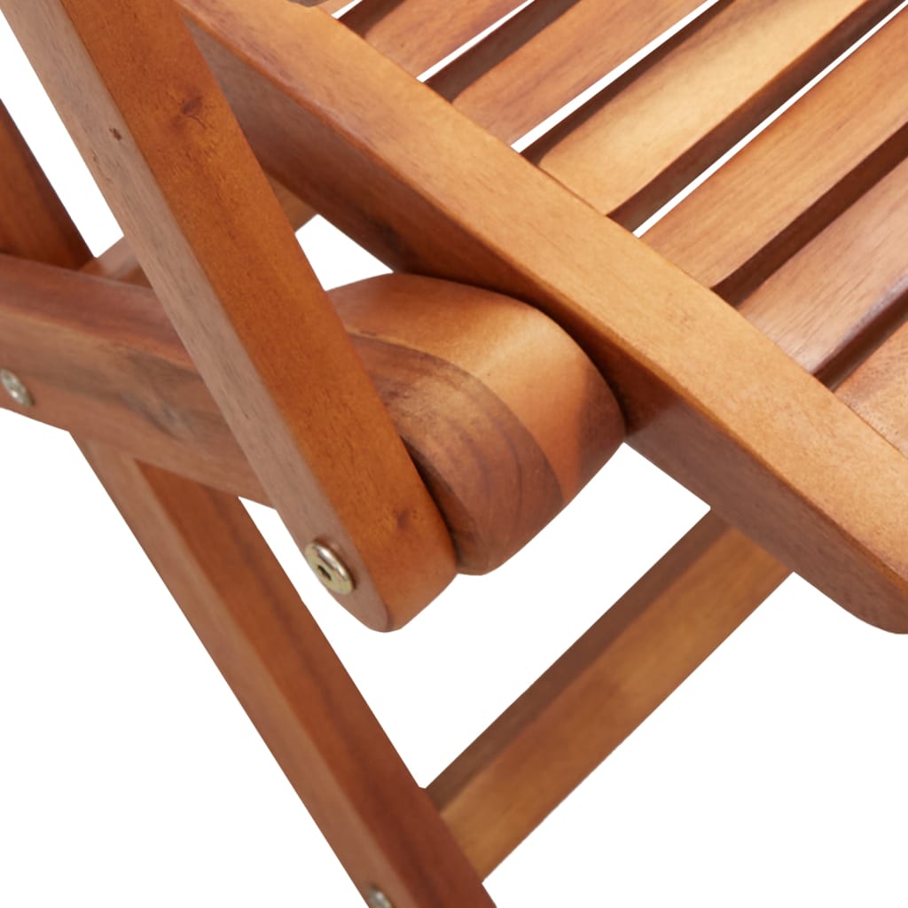 Sklopive vrtne stolice 8 kom 57x66x95 cm od drva bagrema