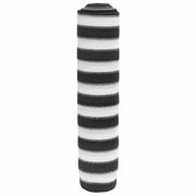 Mreža za privatnost antracit-bijela 2 x 25 m HDPE 150 g/m²