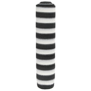 Mreža za privatnost antracit-bijela 1 x 10 m HDPE 195 g/m²