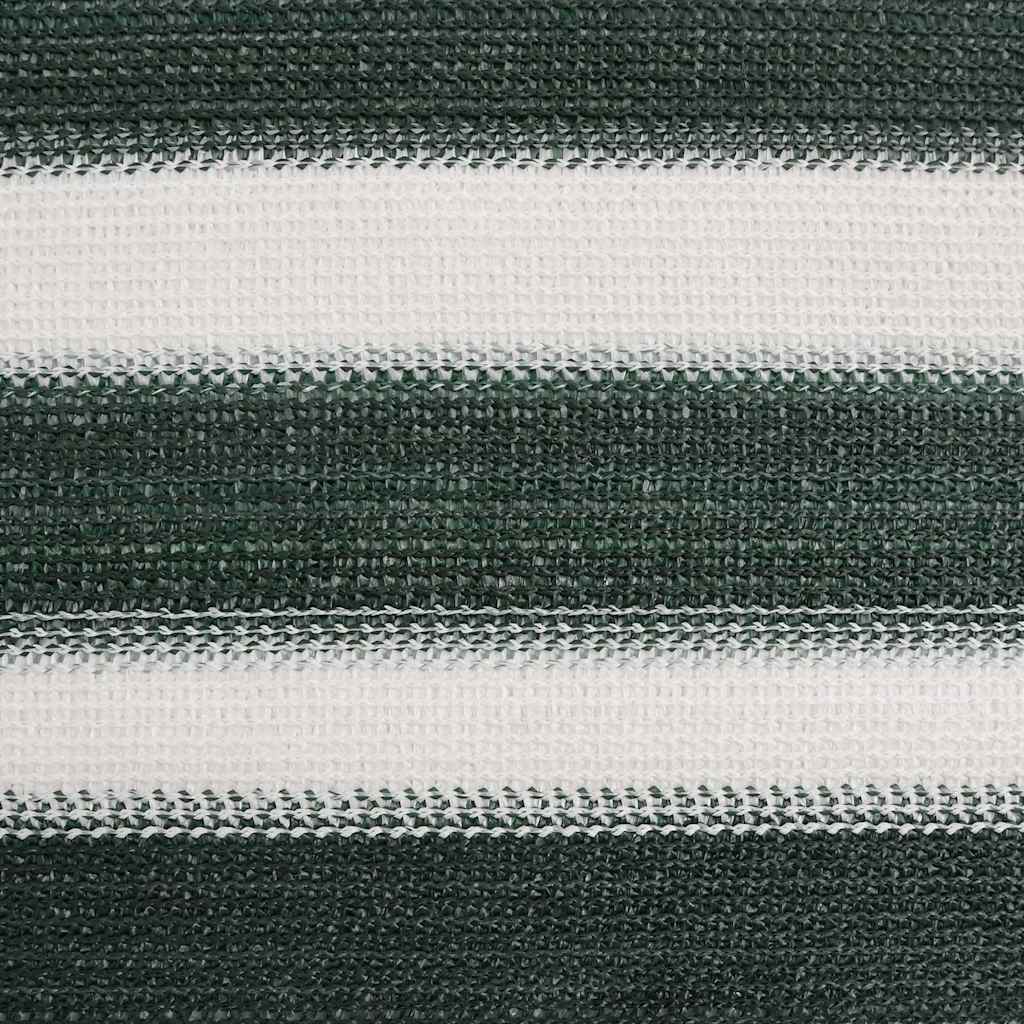 Mreža za privatnost zelena-bijela 1,8 x 25 m HDPE 195 g/m²