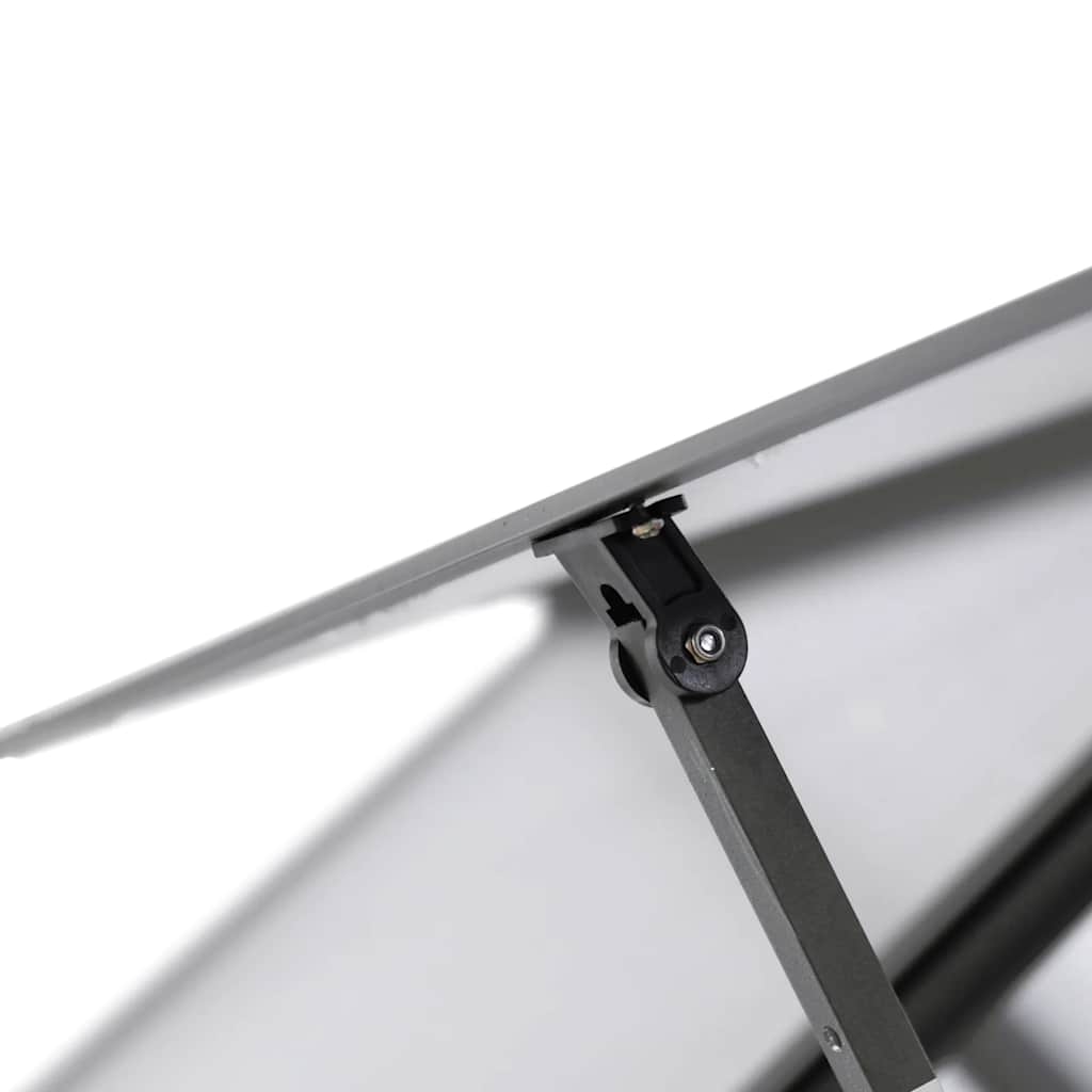 Staklenik s okvirom antracit 169 x 114 x 202 cm aluminijski