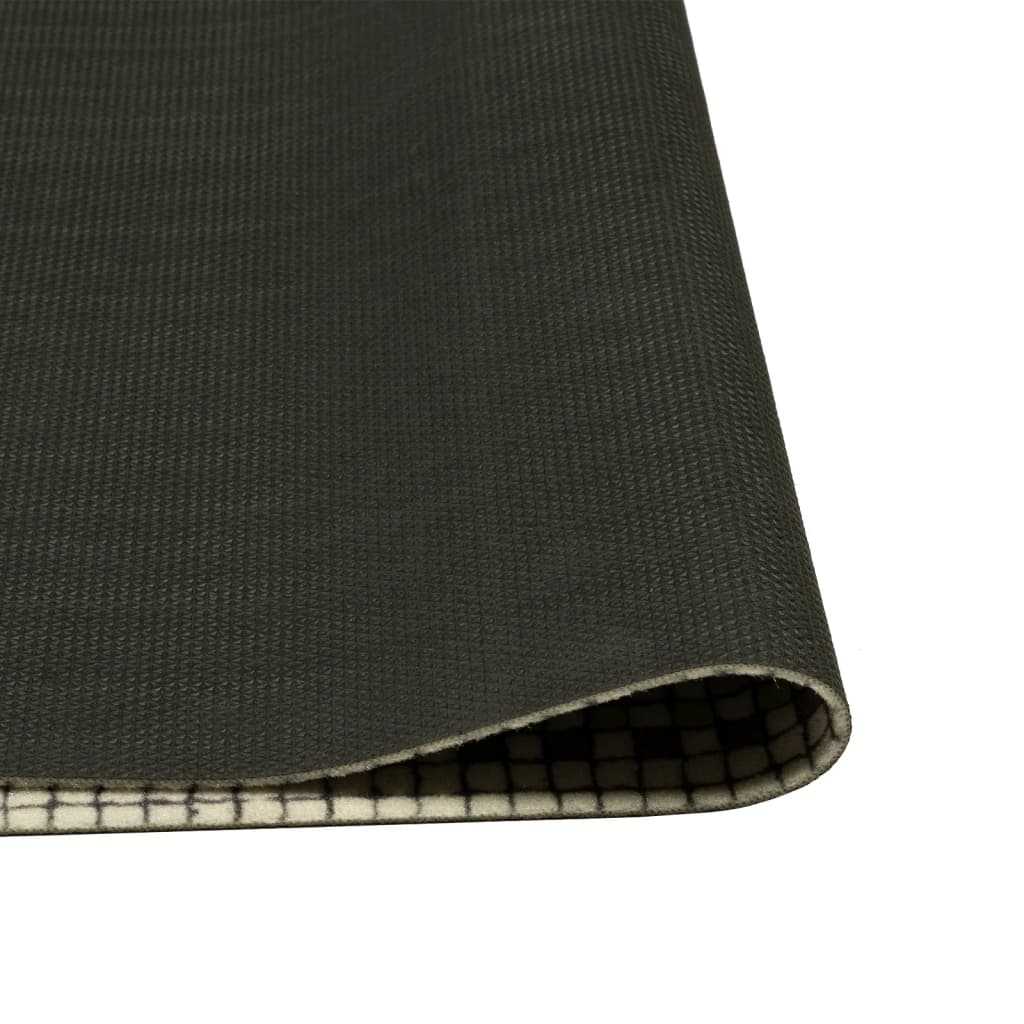 Kuhinjski tepih perivi s natpisom 60 x 300 cm baršunasti