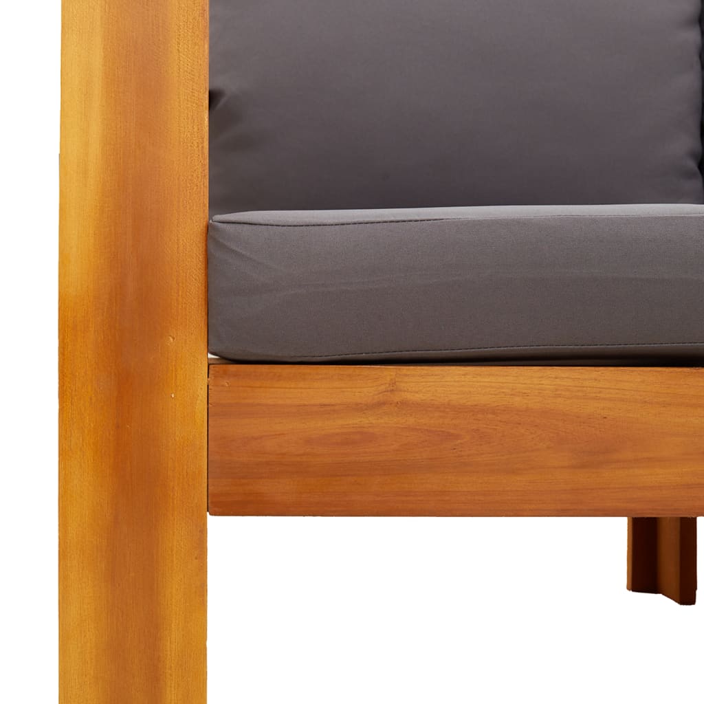 4-dijelni set vrtnih sofa s jastucima masivno bagremovo drvo