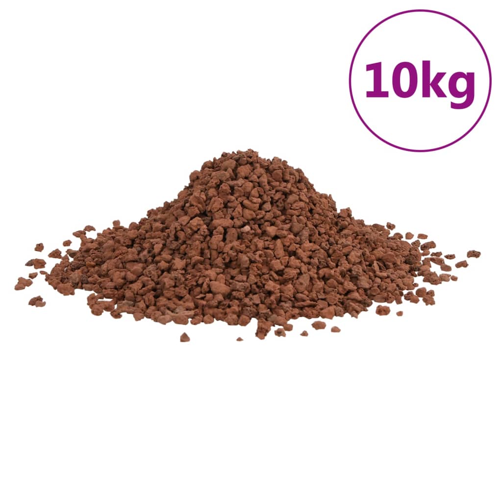 Vulkansko kamenje 10 kg crveno 5 - 8 mm