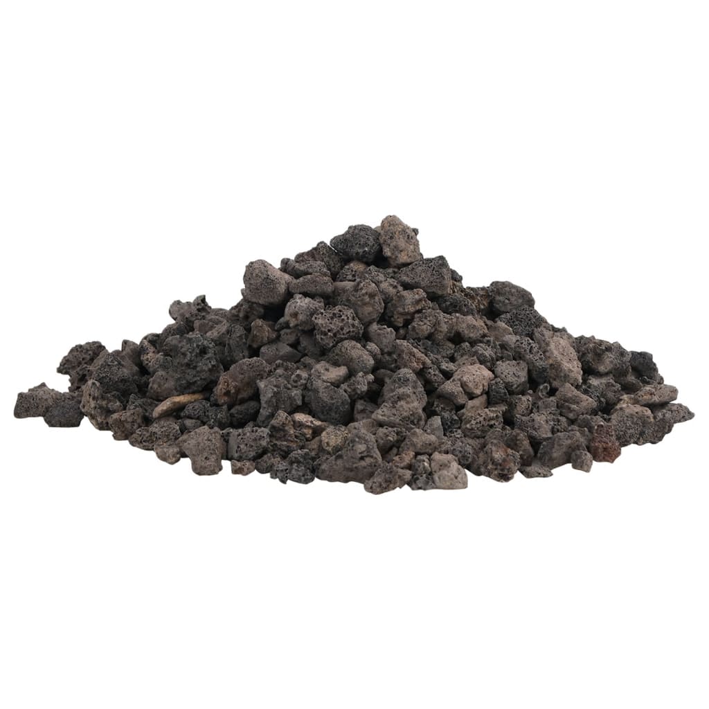 Vulkansko kamenje 10 kg crno 1-2 cm