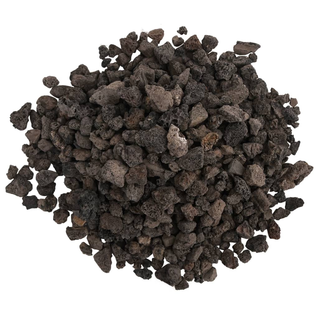 Vulkansko kamenje 10 kg crno 1-2 cm
