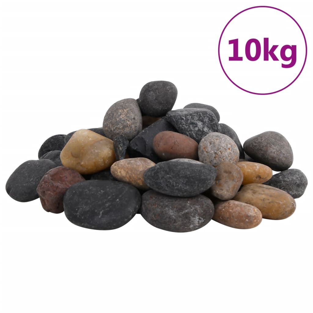 Polirani kamenčići 10 kg raznobojni 5 - 8 cm