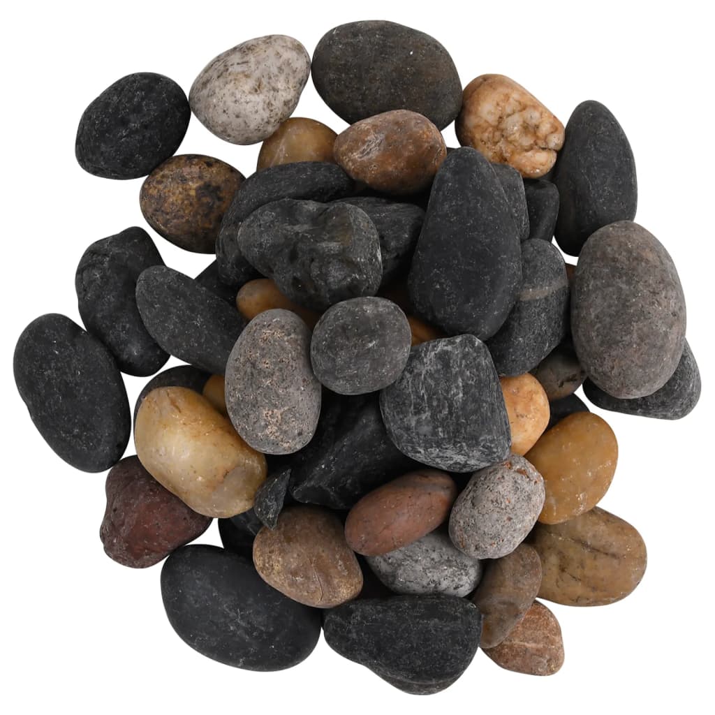 Polirani kamenčići 10 kg raznobojni 5 - 8 cm
