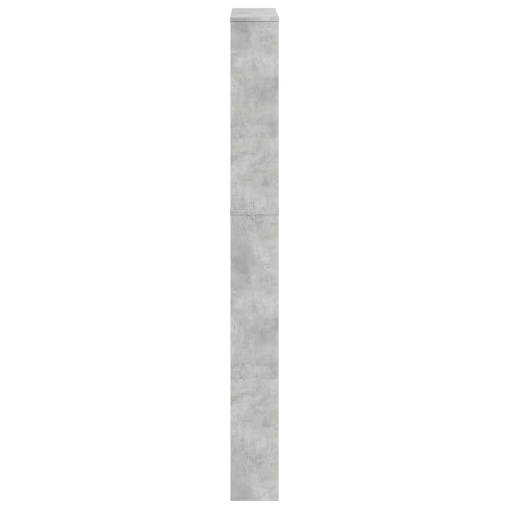 Ormarić za cipele s ogledalom i 5 razina sivi 63x17x169,5 cm