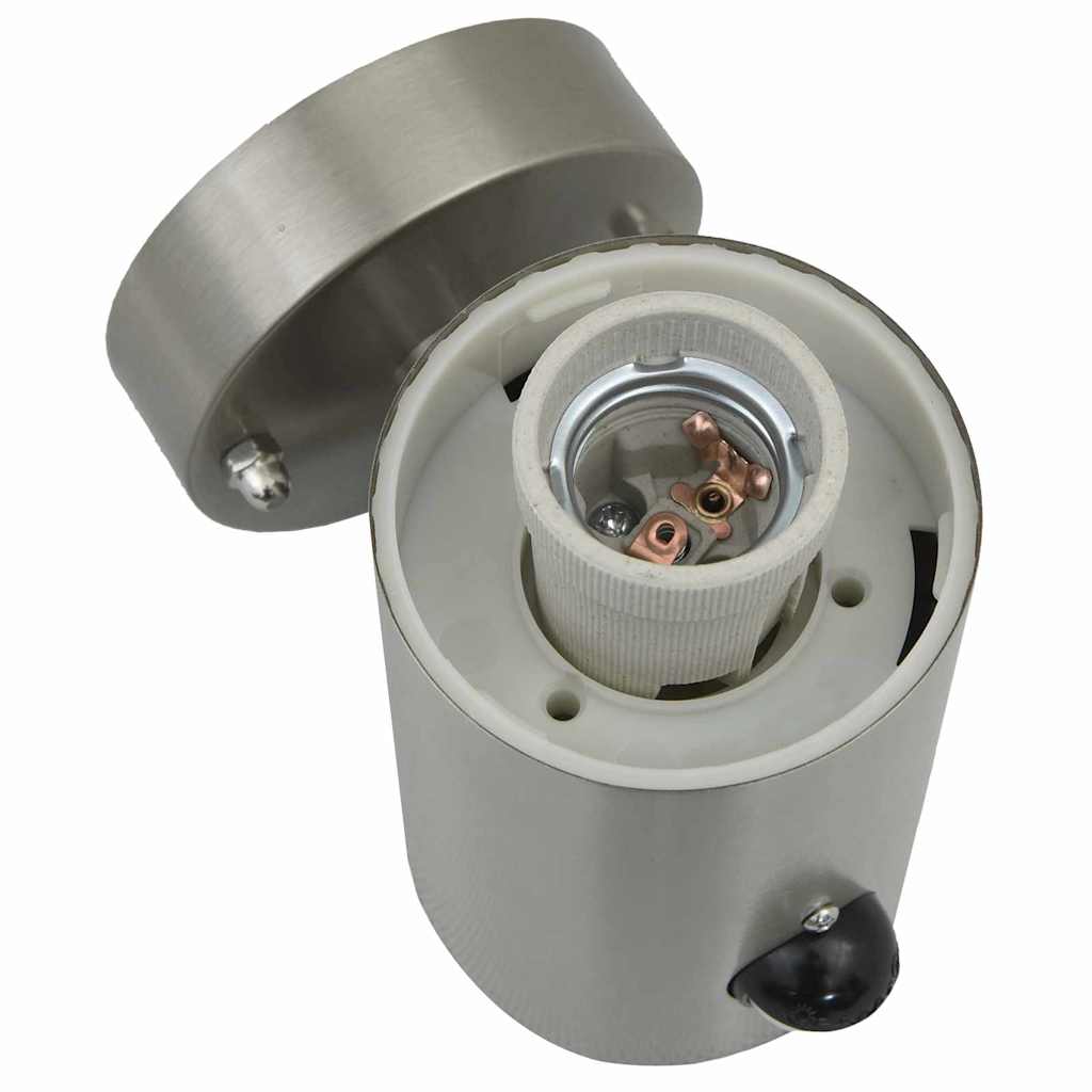Vanjska zidna lampa Srebrno 12 x 8,5 x 29 cm