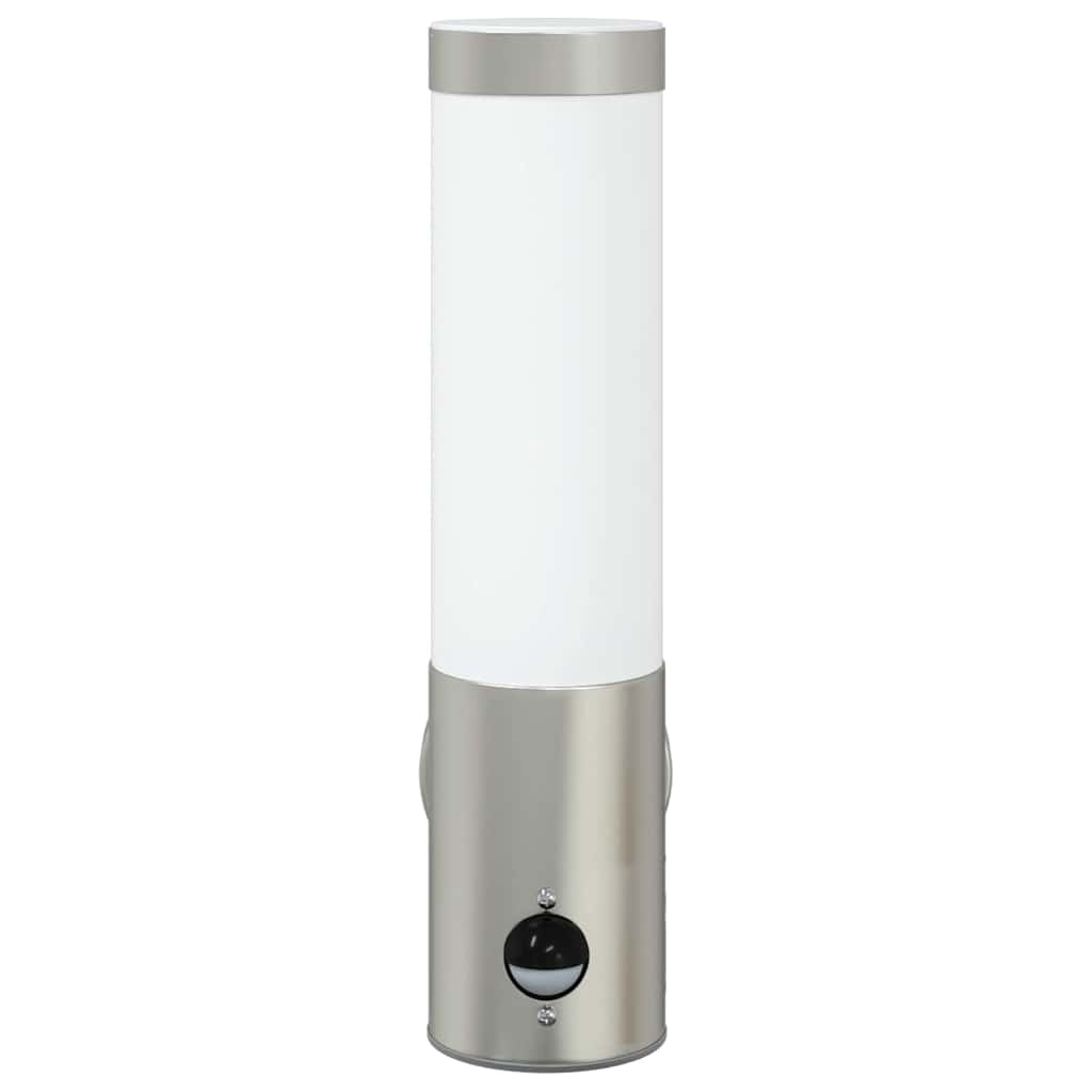 Vanjska zidna lampa Srebrno 12 x 8,5 x 29 cm