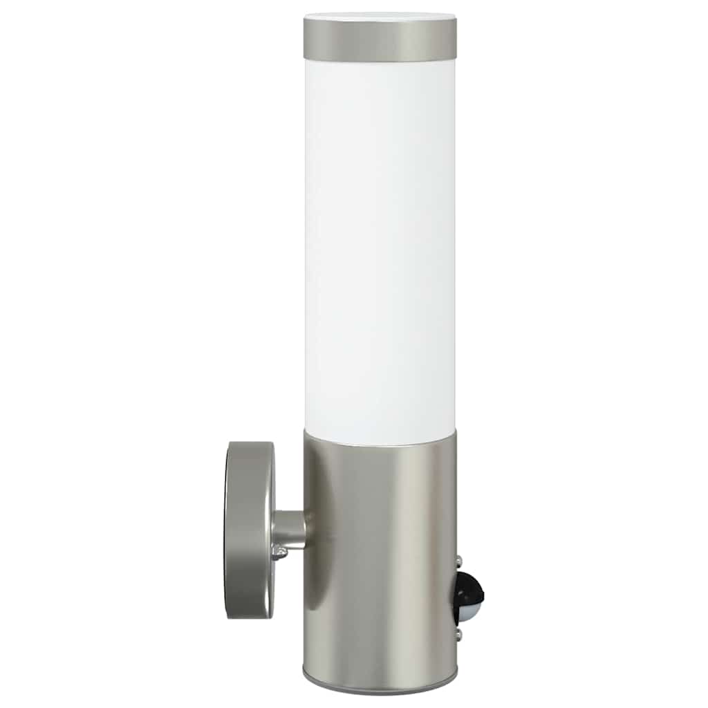 Vanjska zidna lampa Srebrno 12 x 8,5 x 29 cm