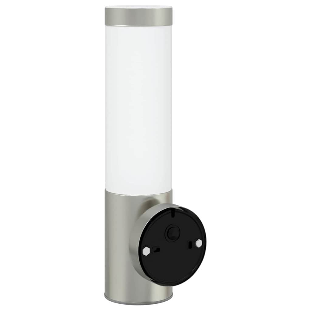 Vanjska zidna lampa 2 pcs Srebrno 12 x 8,5 x 29 cm
