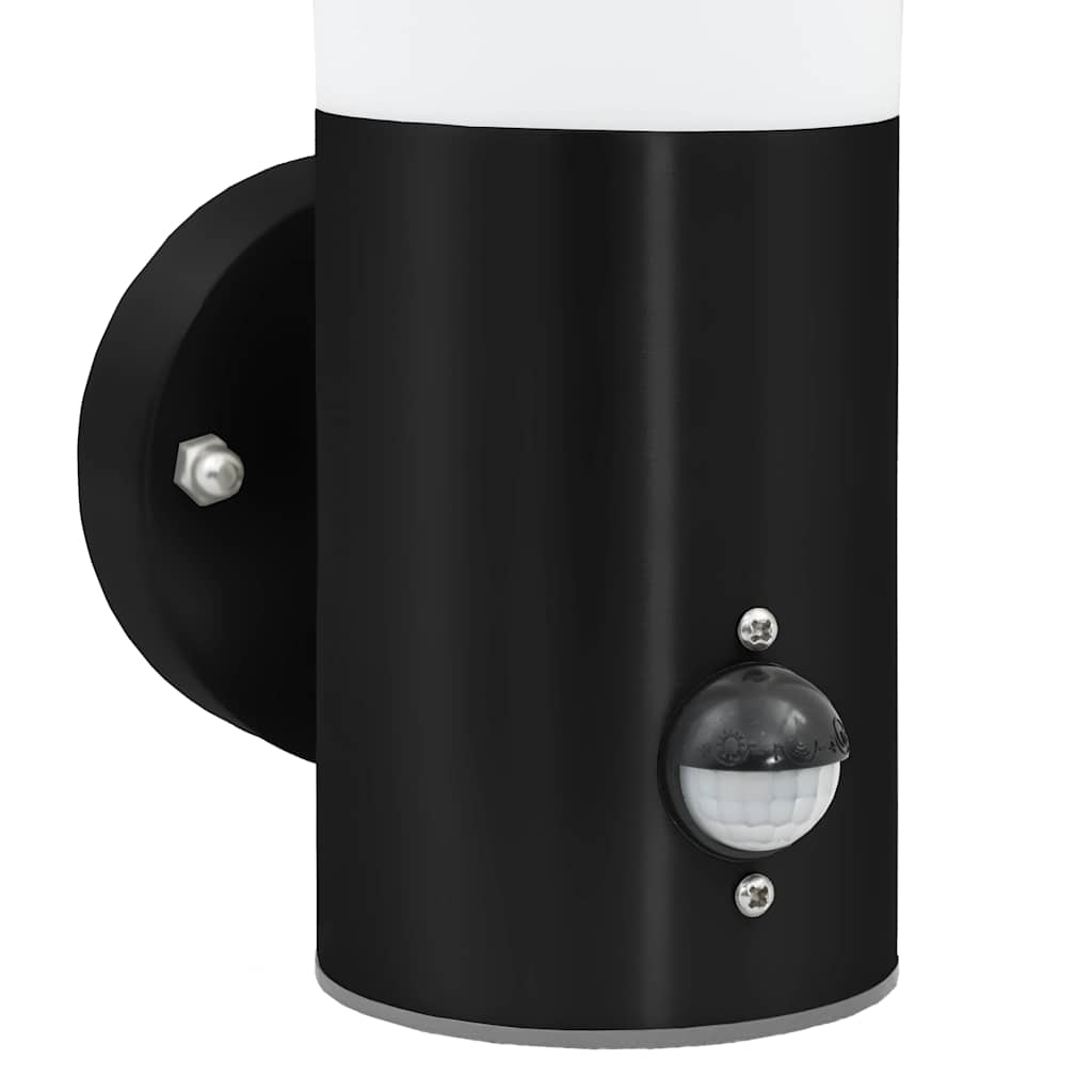 Vanjska zidna lampa Crna 12 x 8,5 x 29 cm