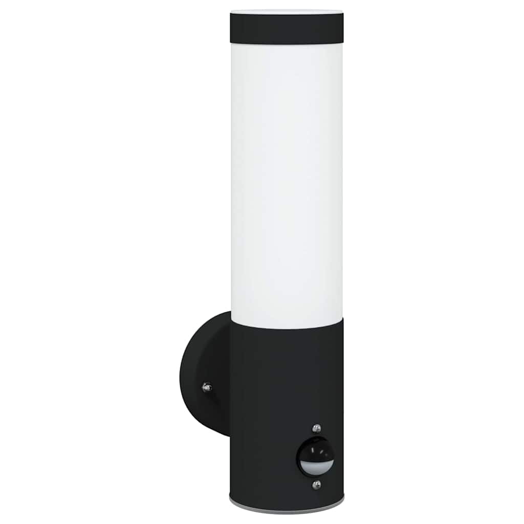 Vanjska zidna lampa Crna 12 x 8,5 x 29 cm