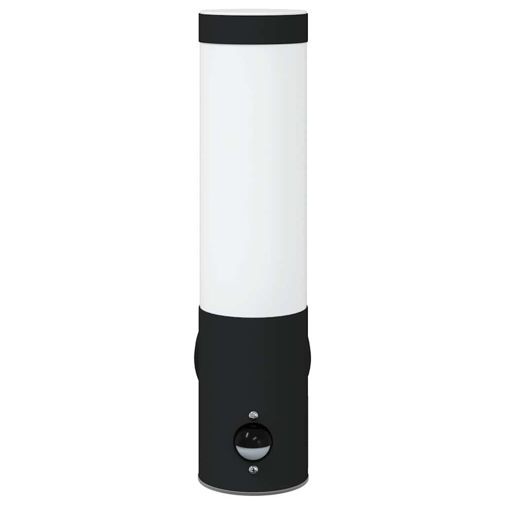 Vanjska zidna lampa 2 pcs Crna 12 x 8,5 x 29 cm