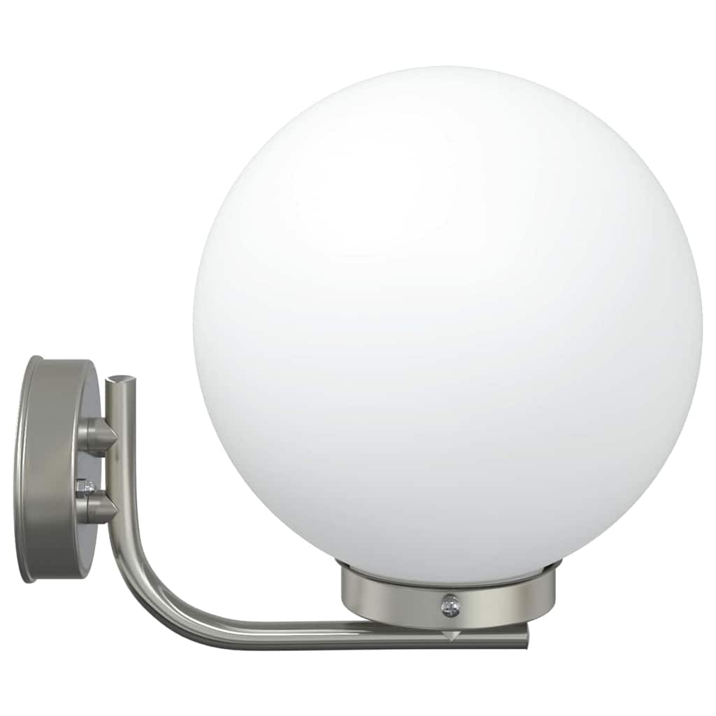 Vanjska zidna lampa 2 pcs Srebrno 29 x 25 x 33 cm