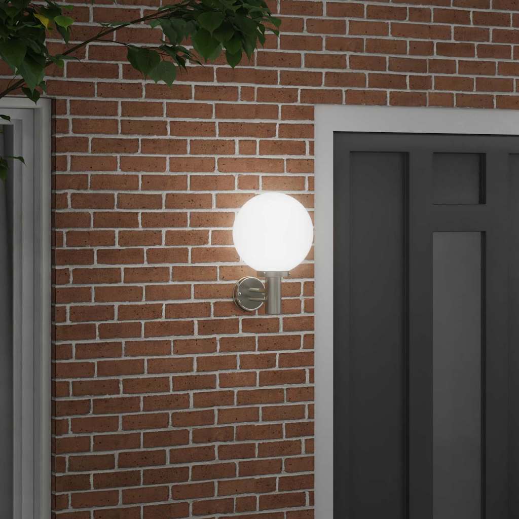 Vanjska zidna lampa Srebrno 28 x 25 x 38 cm