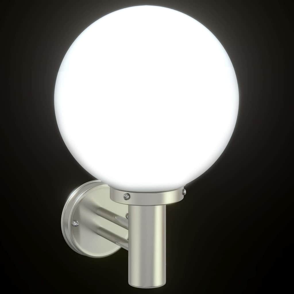 Vanjska zidna lampa Srebrno 28 x 25 x 38 cm