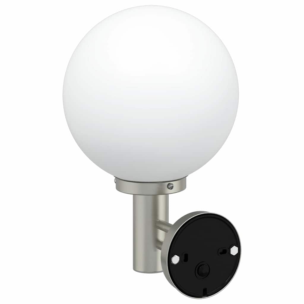 Vanjska zidna lampa 2 pcs Srebrno 28 x 25 x 38 cm