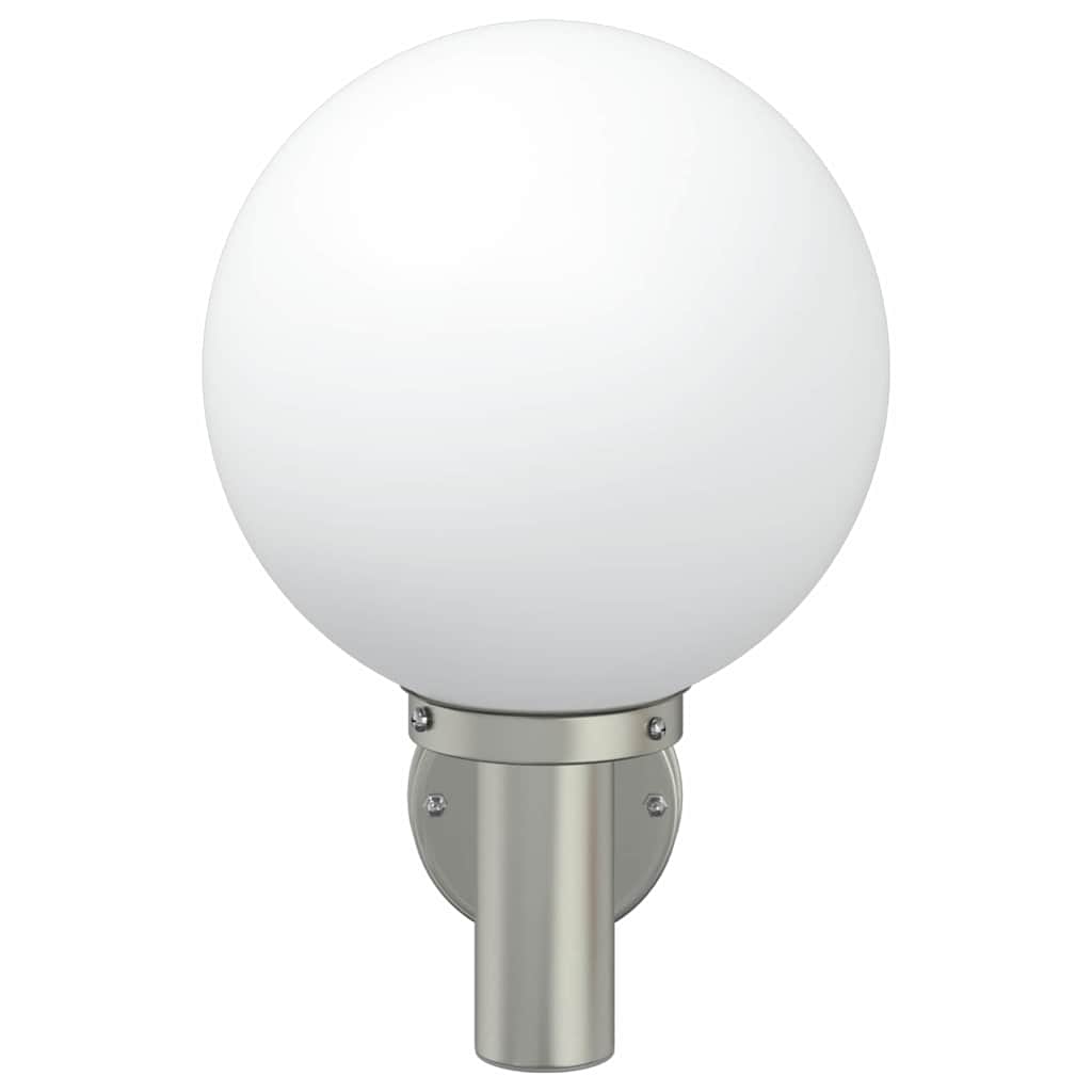 Vanjska zidna lampa 2 pcs Srebrno 28 x 25 x 38 cm