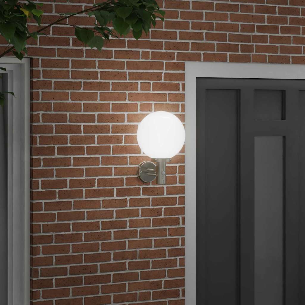 Vanjska zidna lampa Srebrno 28 x 25 x 38 cm
