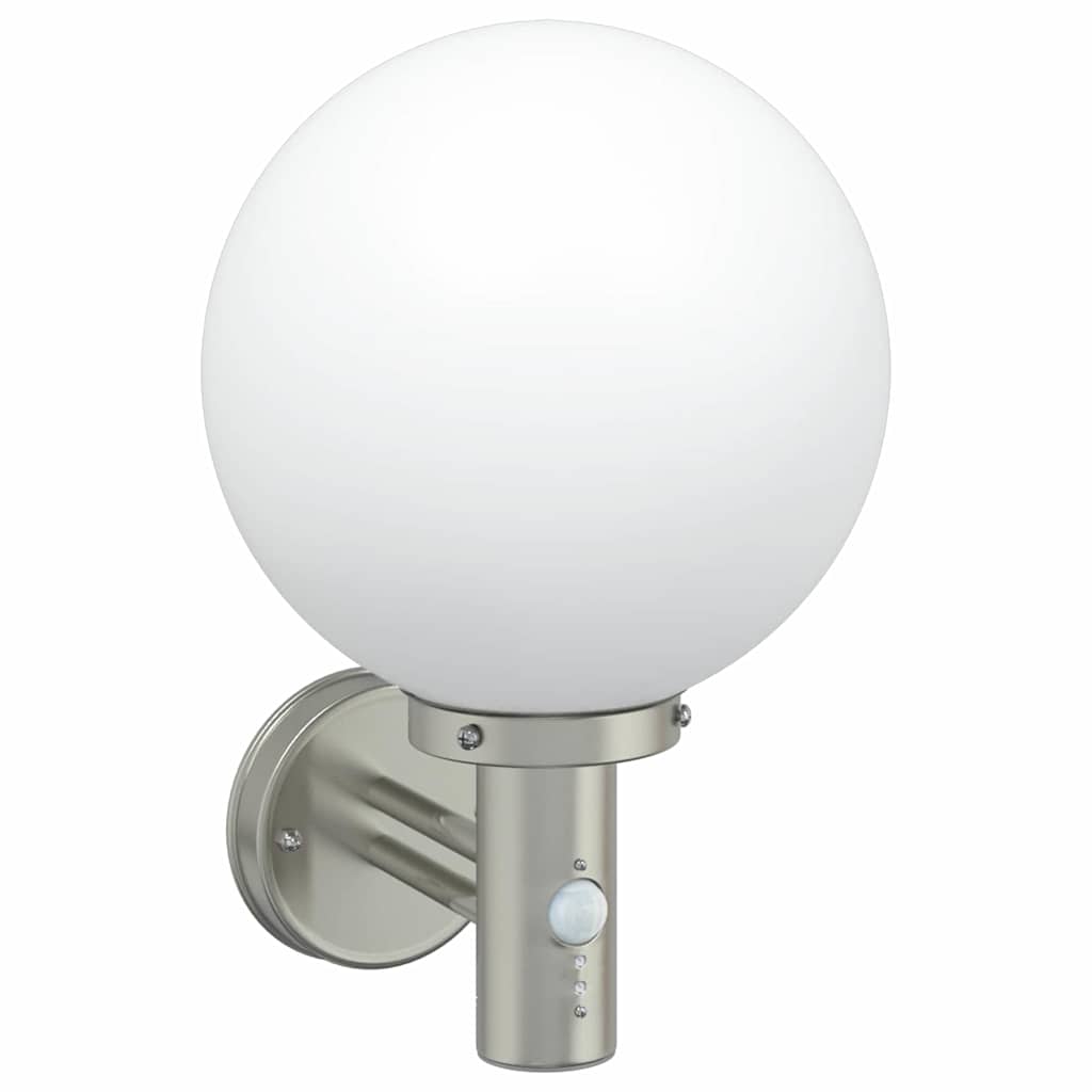 Vanjska zidna lampa 2 pcs Srebrno 28 x 25 x 38 cm