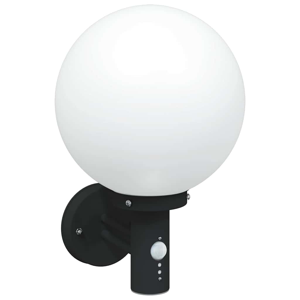 Vanjska zidna lampa 2 pcs Crna 28 x 25 x 38 cm