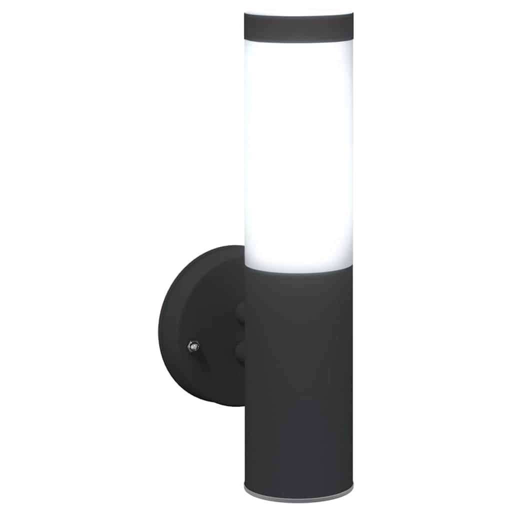 Vanjska zidna lampa Crna 15 x 7,5 x 33 cm
