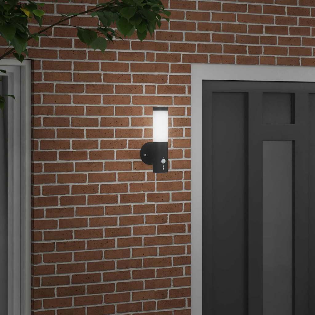 Vanjska zidna lampa Crna 15 x 7,5 x 33 cm