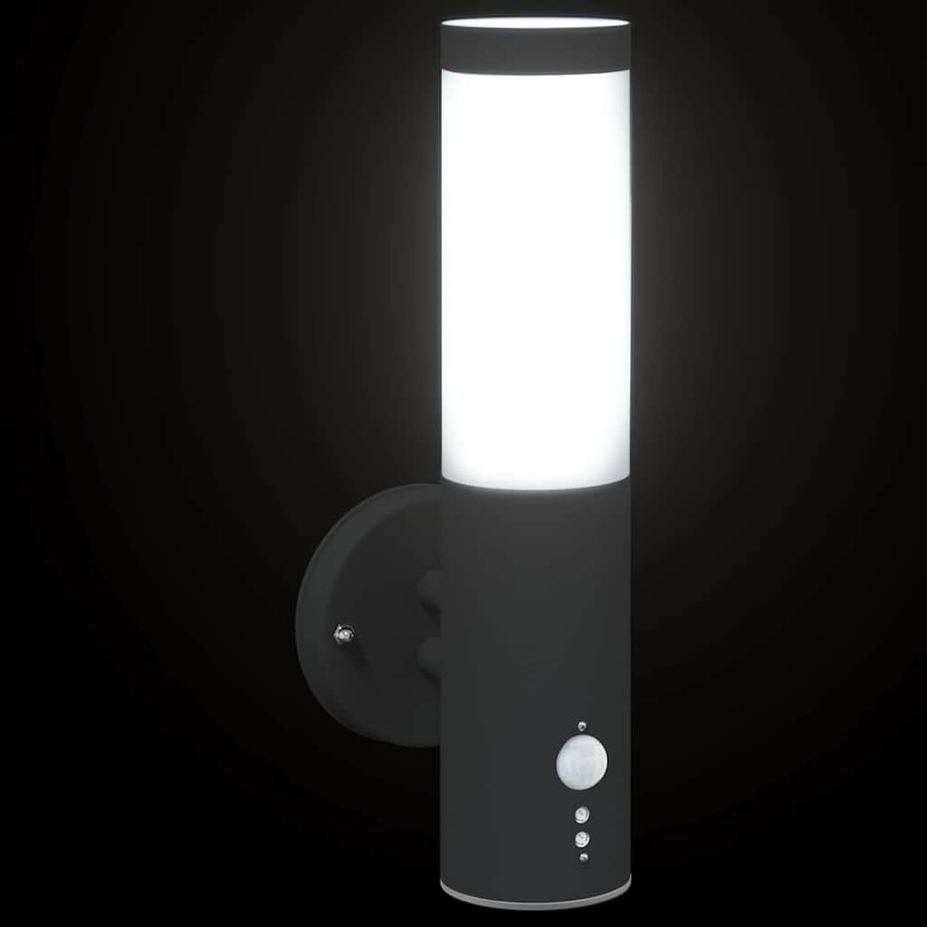Vanjska zidna lampa Crna 15 x 7,5 x 33 cm