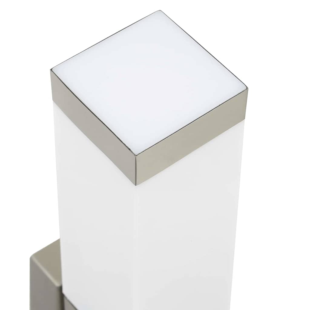 Vanjska zidna lampa Srebrno 10.5 x 6 x 33 cm