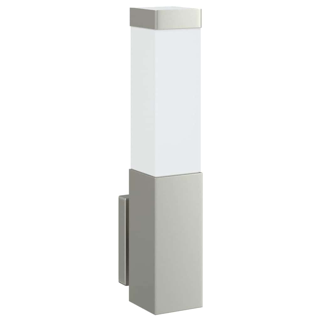 Vanjska zidna lampa Srebrno 10.5 x 6 x 33 cm