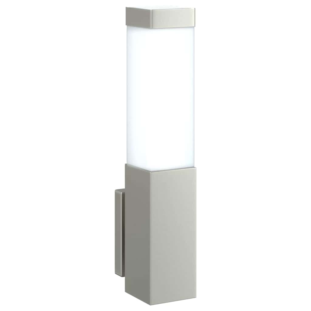 Vanjska zidna lampa Srebrno 10.5 x 6 x 33 cm