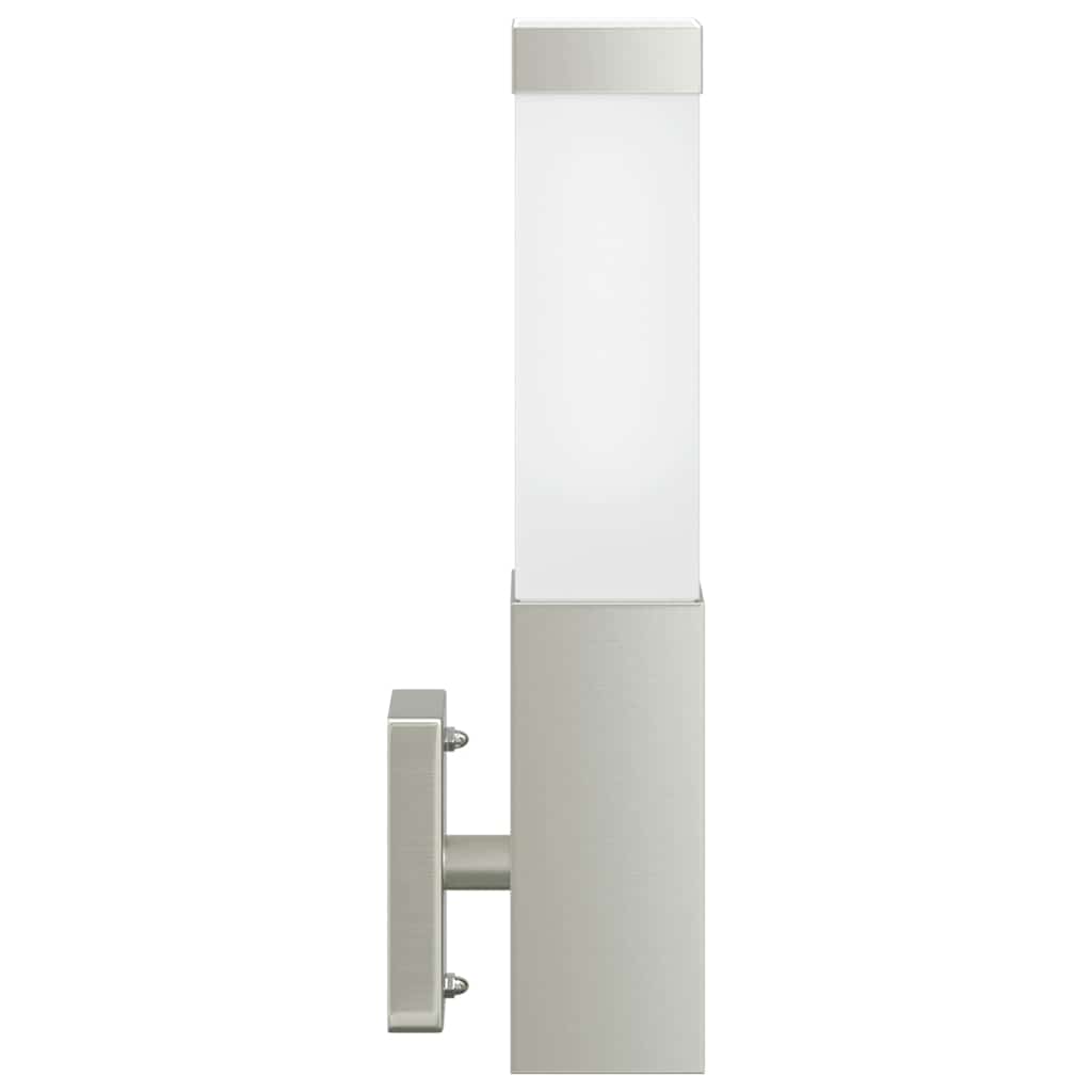 Vanjska zidna lampa Srebrno 10.5 x 6 x 33 cm