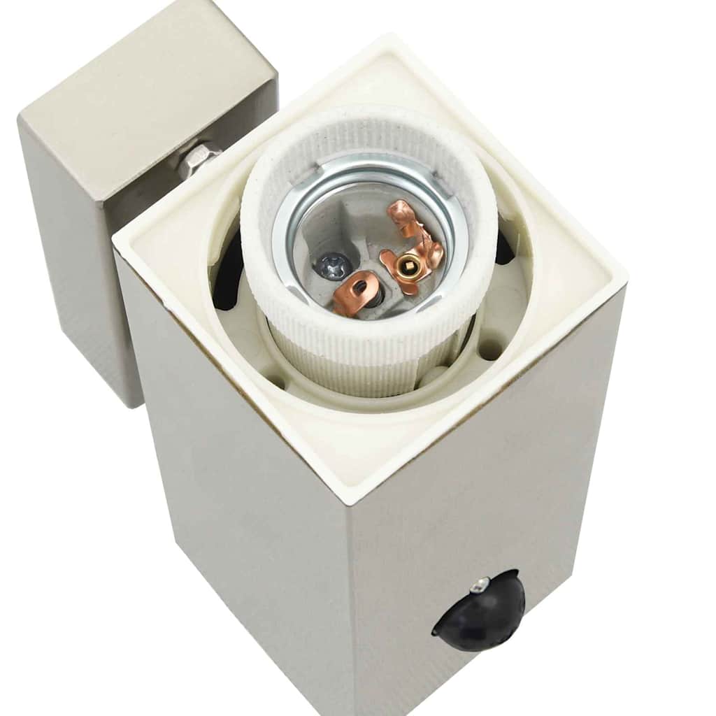 Vanjska zidna lampa Srebrno 10.5 x 6 x 33 cm