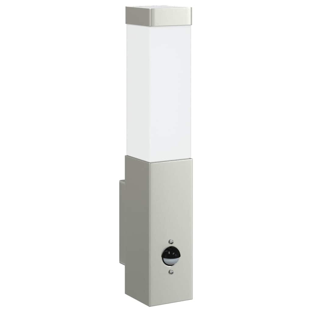 Vanjska zidna lampa Srebrno 10.5 x 6 x 33 cm