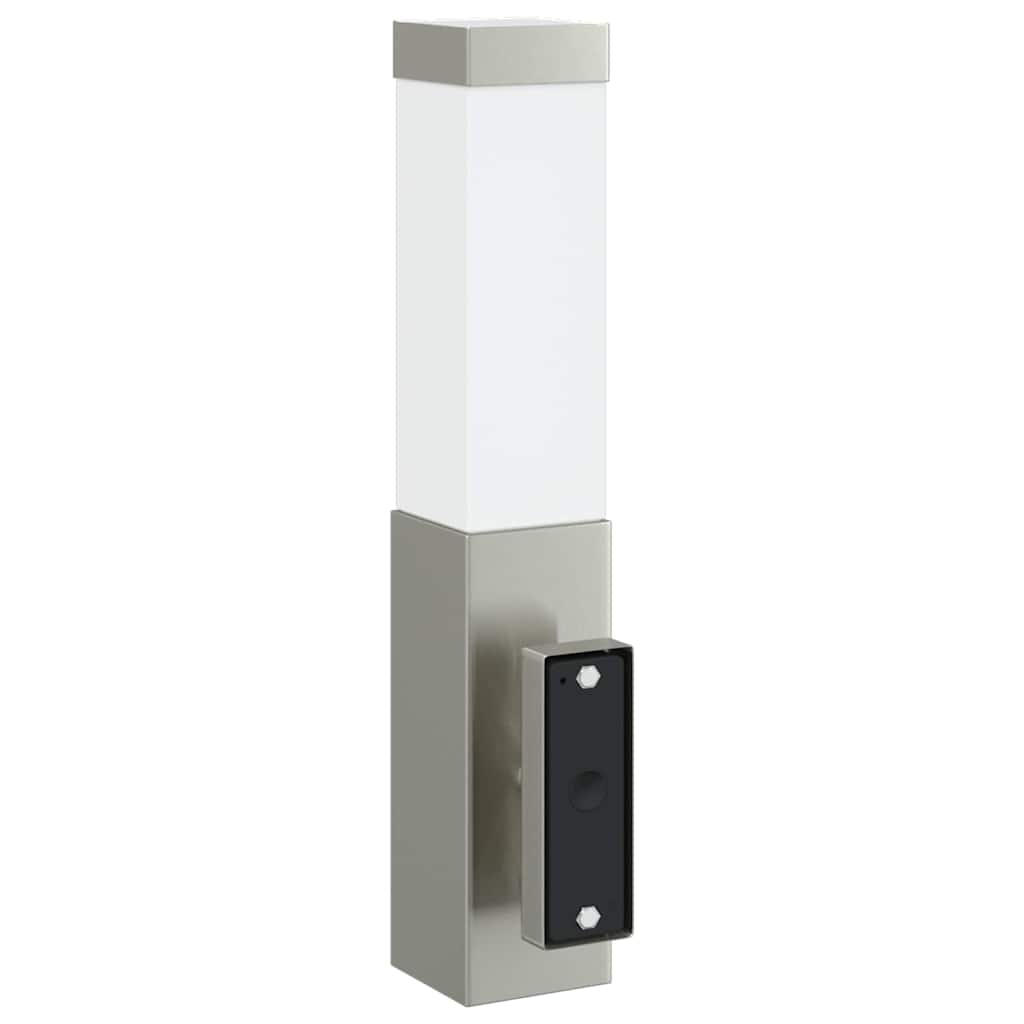 Vanjska zidna lampa Srebrno 10.5 x 6 x 33 cm