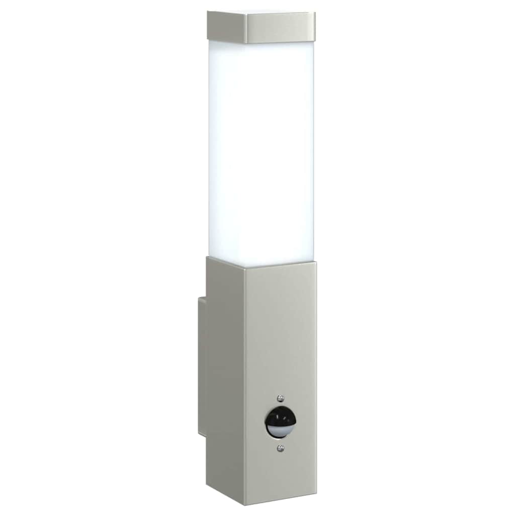 Vanjska zidna lampa Srebrno 10.5 x 6 x 33 cm
