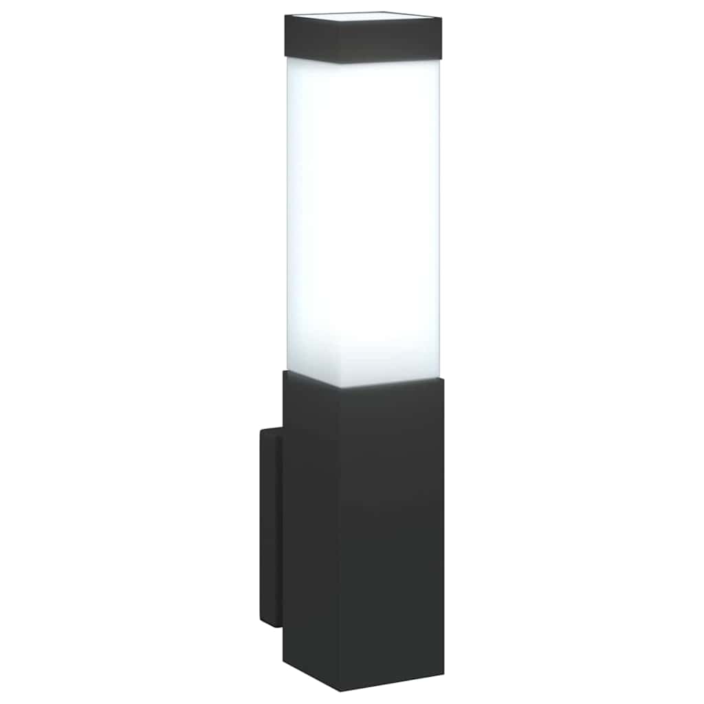Vanjska zidna lampa Crna 10.5 x 6 x 33 cm