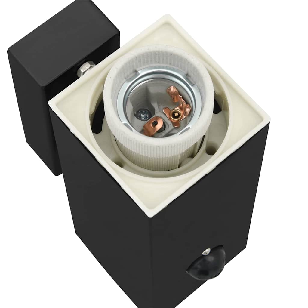 Vanjska zidna lampa Crna 10.5 x 6 x 33 cm