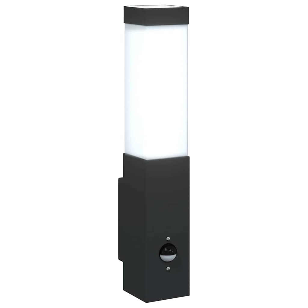 Vanjska zidna lampa Crna 10.5 x 6 x 33 cm