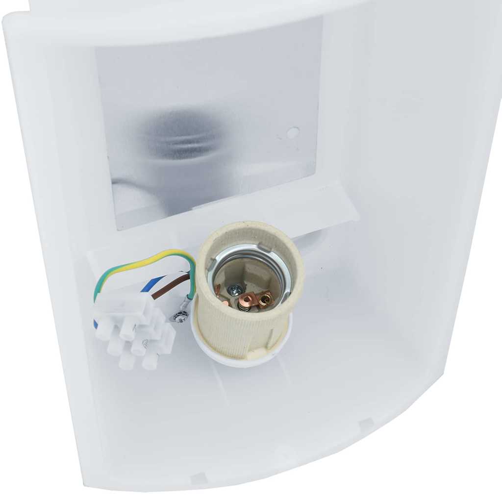 Vanjska zidna lampa 2 pcs Srebrno 23.5 x 9 x 26 cm
