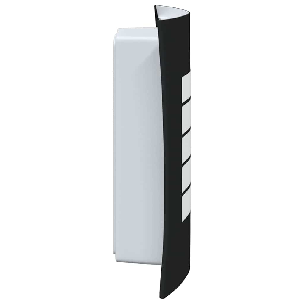 Vanjska zidna lampa 2 pcs Crna 23.5 x 9 x 26 cm