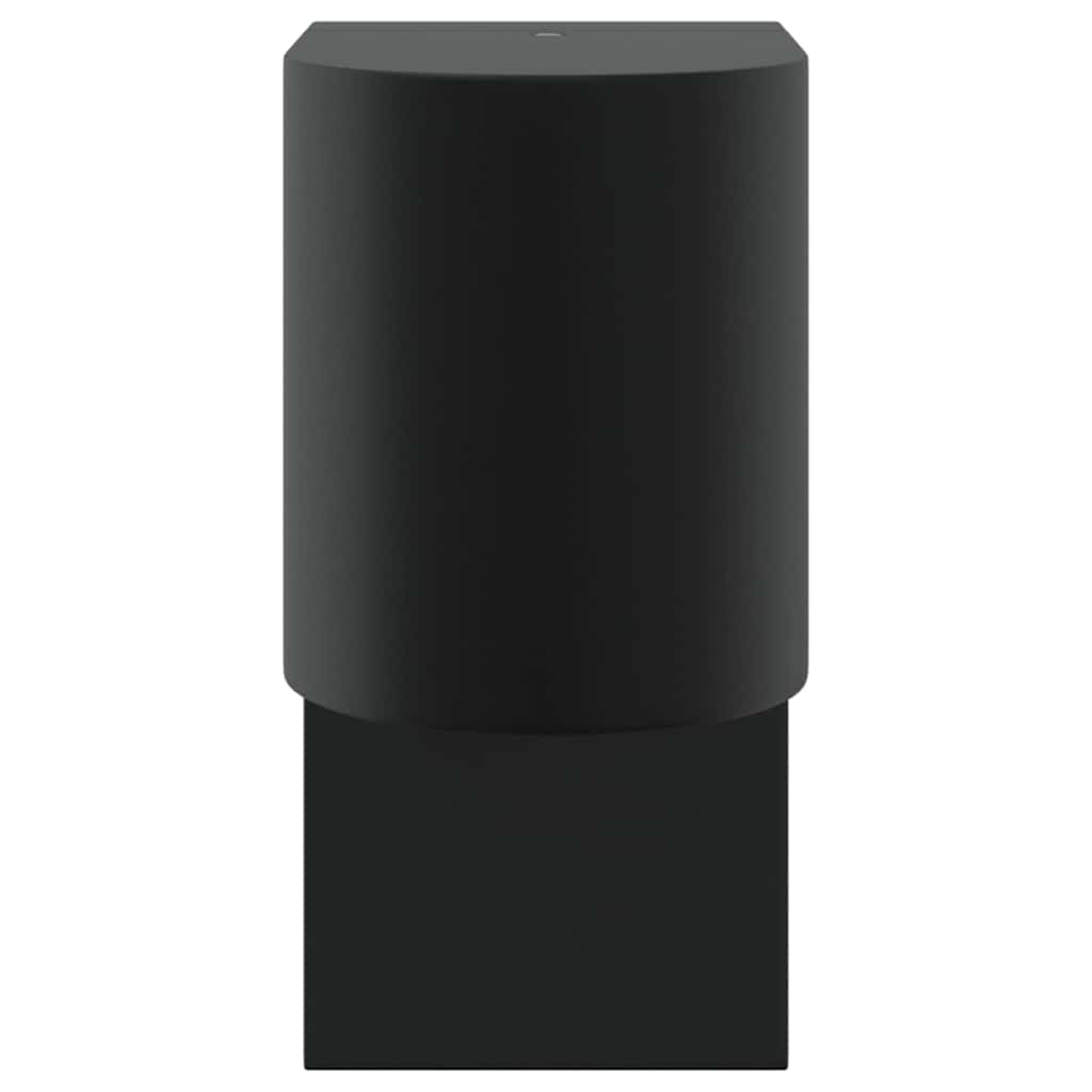 Vanjska zidna lampa 2 pcs Crna 12 x 7 x 15 cm Nehrđajući čelik